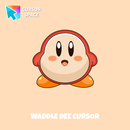 Waddle Dee cursor arrow cursor