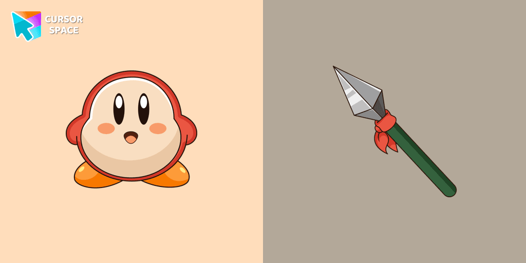 Waddle Dee cursor cursor pack
